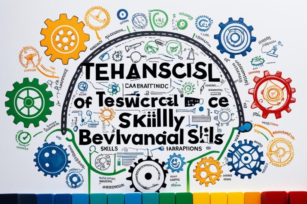 Equilíbrio entre habilidades técnicas e comportamentais