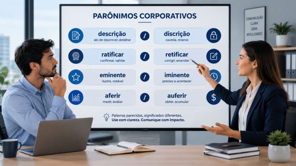parônimos corporativos