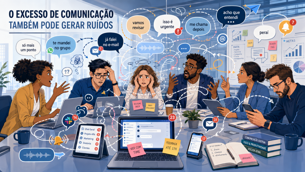 excesso comunicação
